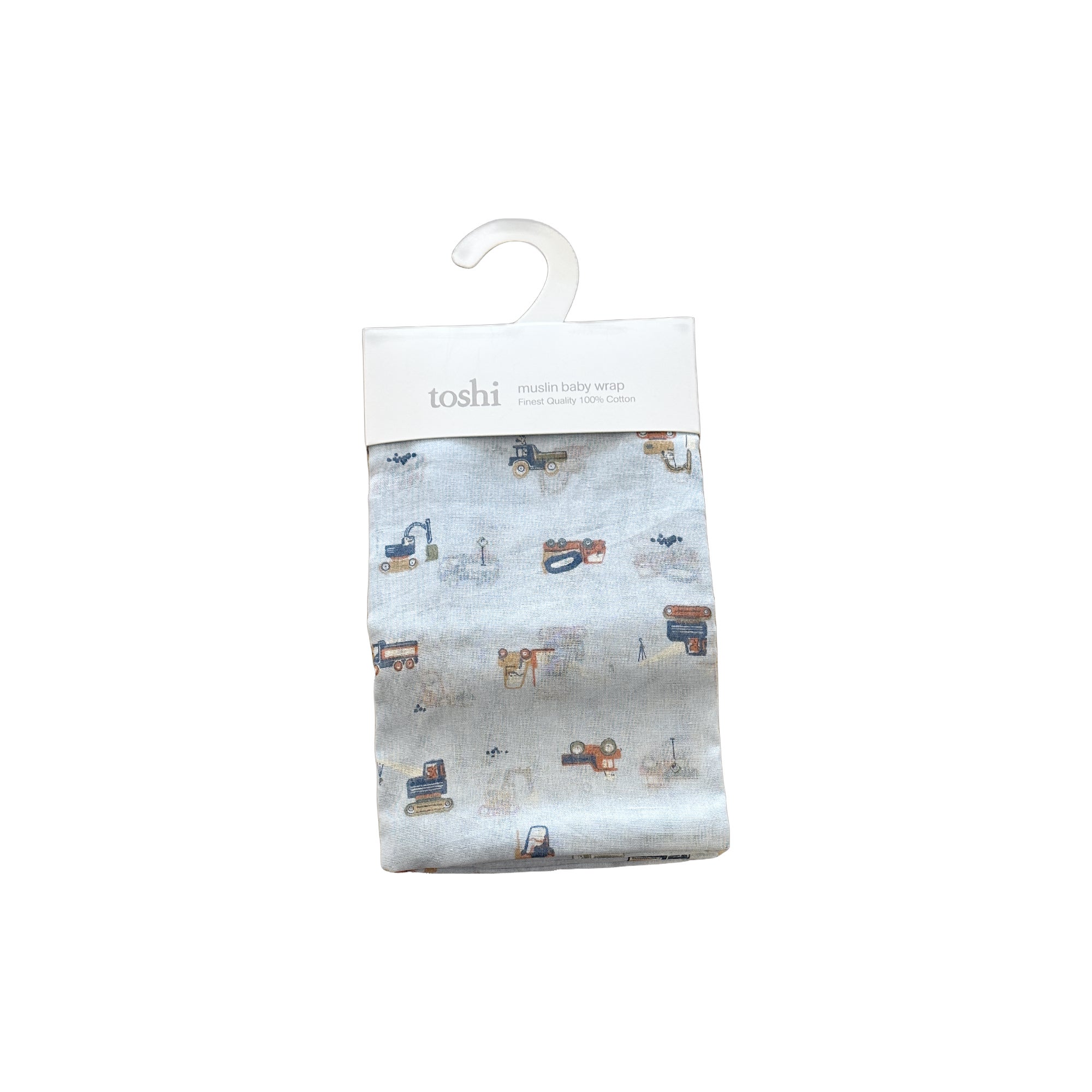 Toshi muslin baby wrap little diggers